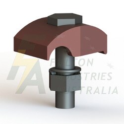 GCS58 - Earth clamp for cable to flat bar 70-135 sq mm
